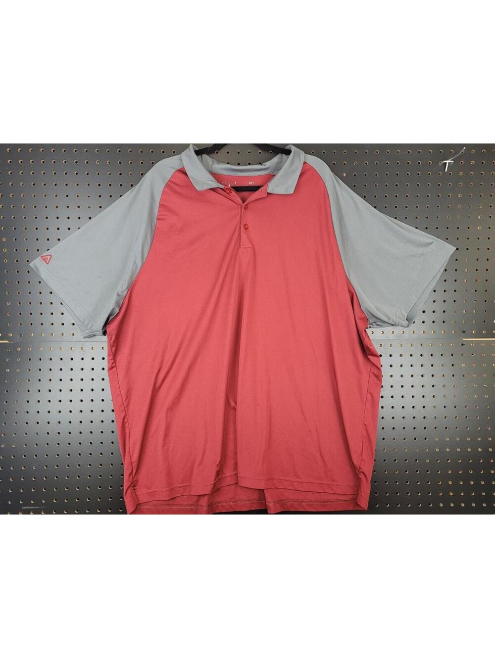 Stylish Two-Tone Antigua Polo Shirt 4XL